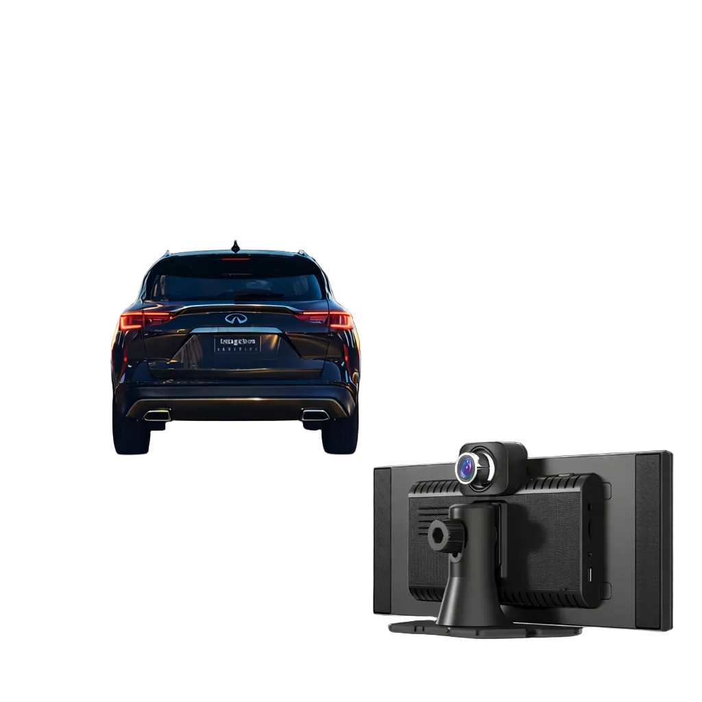 Écran 11,5 Pouces 4K Dashcam Intégrée compatible CarPlay & Android