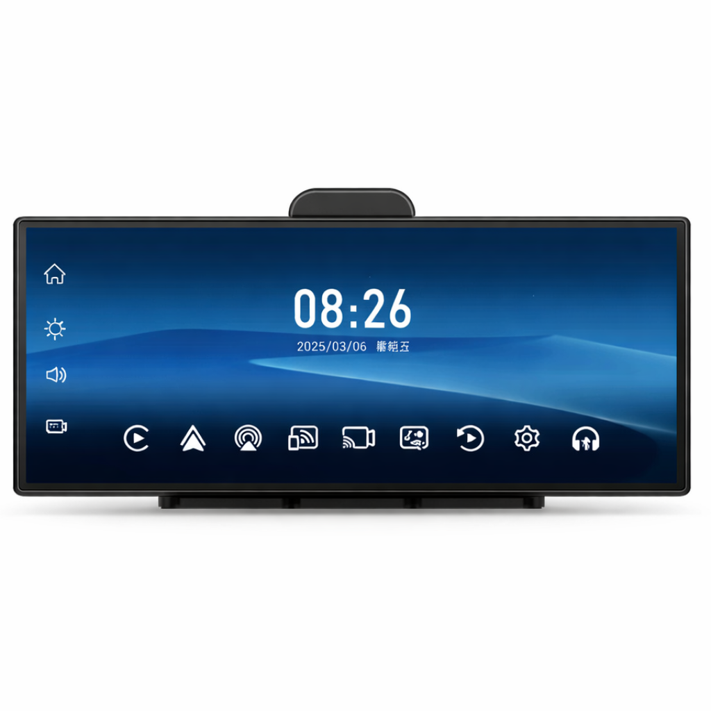 Écran 11,5 Pouces 4K Dashcam Intégrée compatible CarPlay & Android