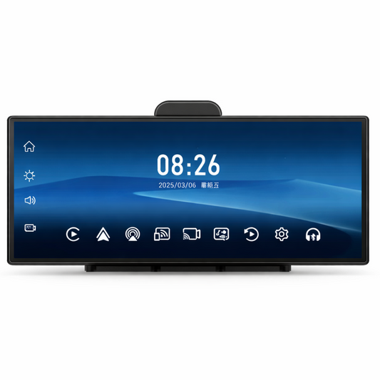 Écran 11,5 Pouces 4K Dashcam Intégrée compatible CarPlay & Android